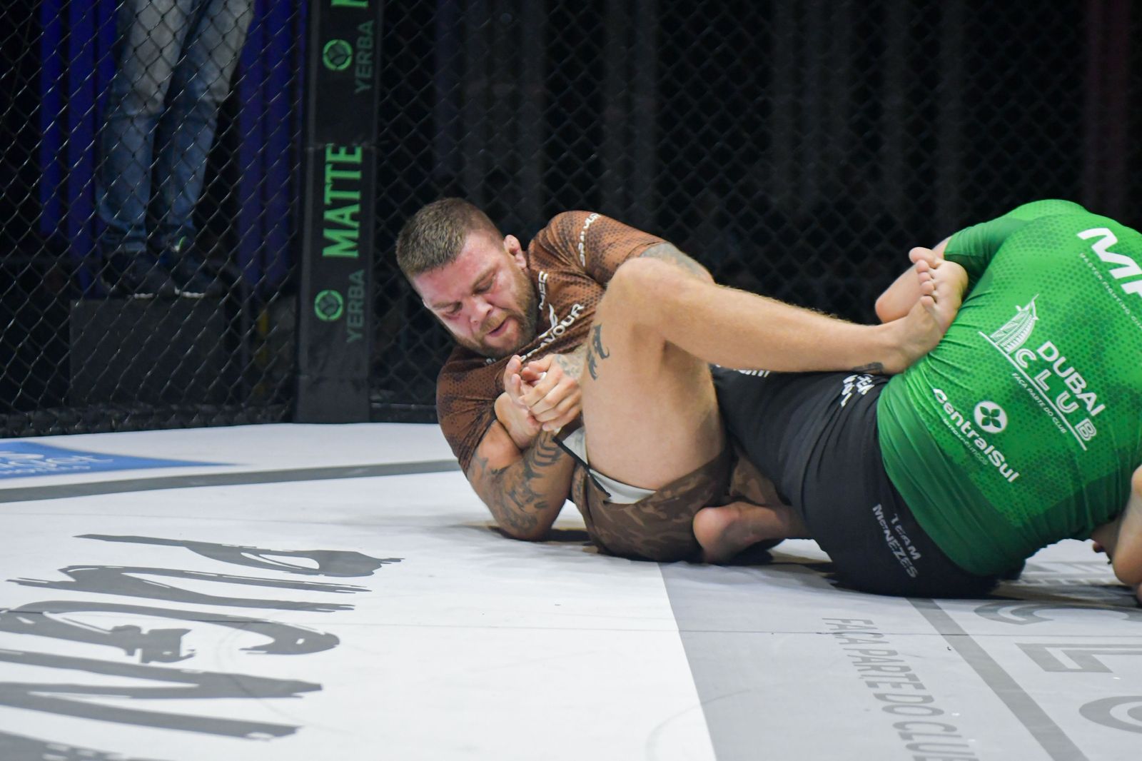 Patrick no MMA - finalização